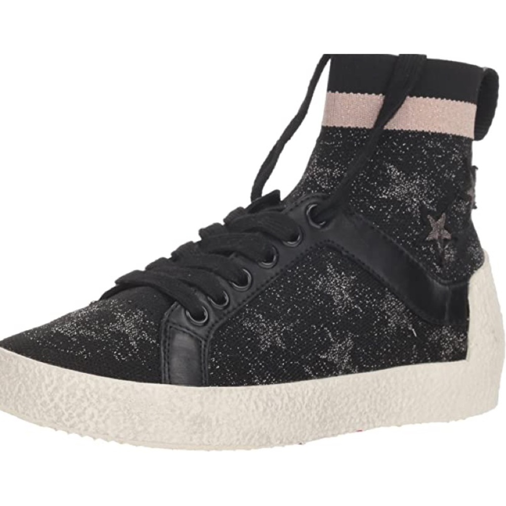 Ash black “Ninja” star trainers